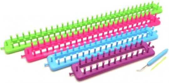 Loom Set de tricotat dreptunghiular 4 piese