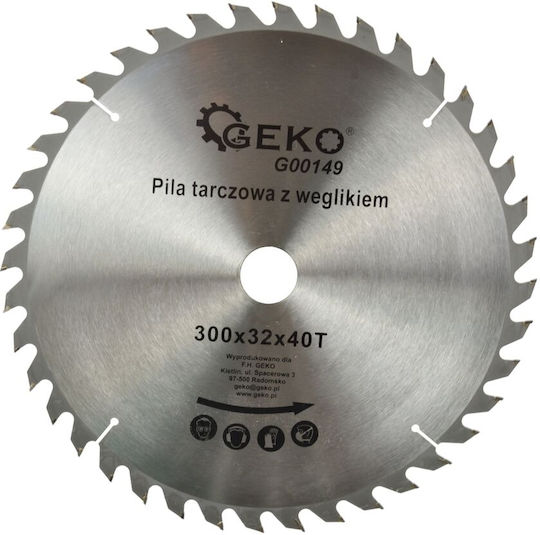 Geko Cutting Disc Wood Hole Diameter 300mm 1pcs