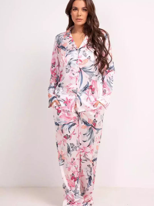 Bonatti Sommer Damen Pyjama-Set Satin Nives