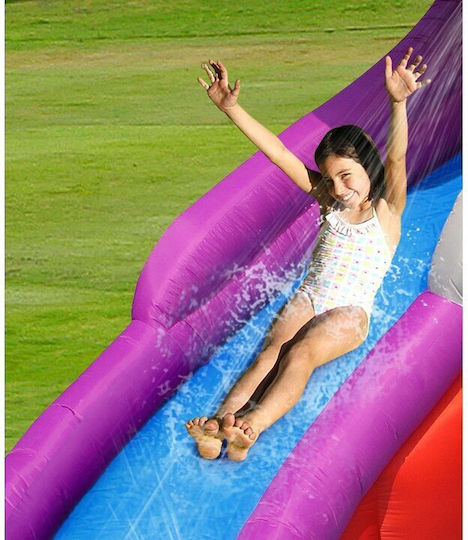 Happy Hop Aufblasbares Sharks Club mit Trampolin & Rutsche für 3+ Jahre