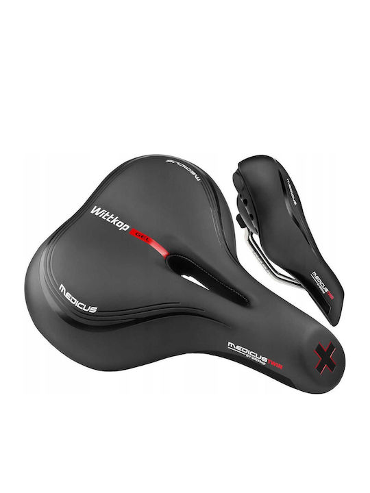 Wittkop Medicus Twin 3.0 Black Bicycle Saddle City