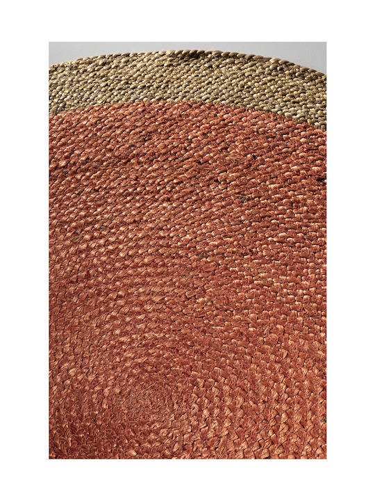 Guy Laroche Romeo Rug Round Summer from Jute Coral