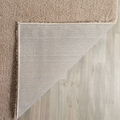 Saray Home Velvet Χαλί Ορθογώνιο Shaggy Μπεζ 160x230cm