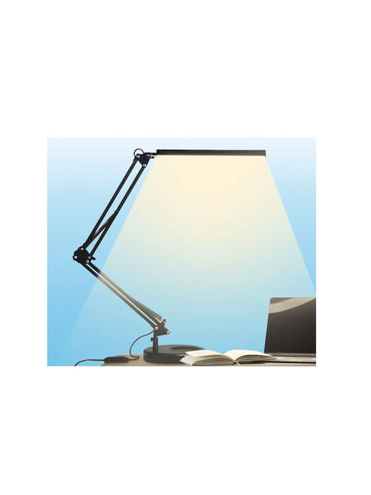 Izoxis LED Office Lamp in Black Color