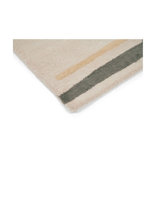 Harlequin Lucrat manual Covor Rectangular Din lână Muștar gri