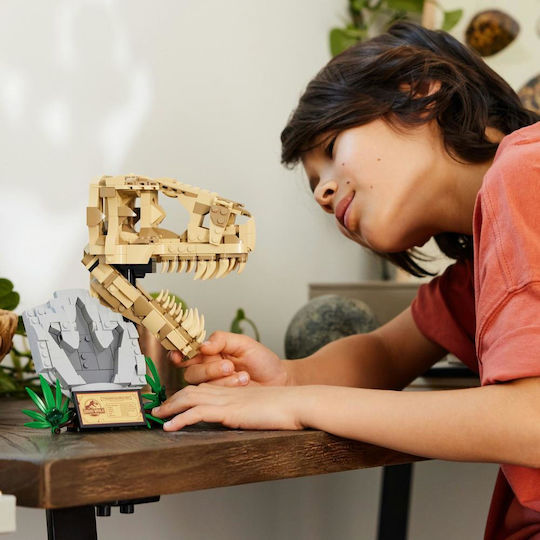 LEGO Jurassic World Dinosaur Fossils T Rex Skull for Ages 9+