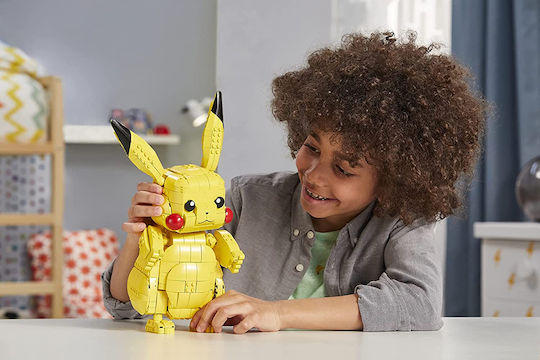 Mega Bloks Τουβλάκια Jumbo Pikachu για 8+ Ετών 825τμχ