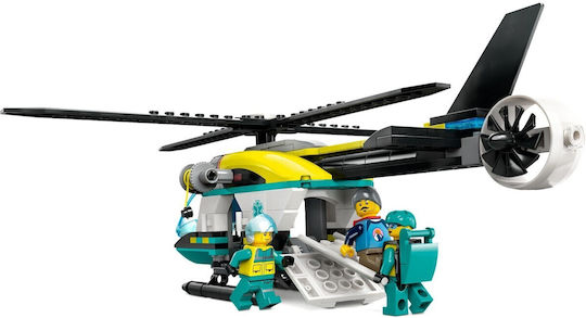 LEGO City Emergency Rescue Хеликоптер за 6+ Години 226 Бройки