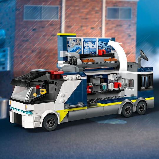 LEGO City Police Mobile Crime Lab Truck for Ages 7+