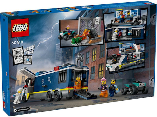 Lego City Police Mobile Crime Lab Truck for 7+ Years