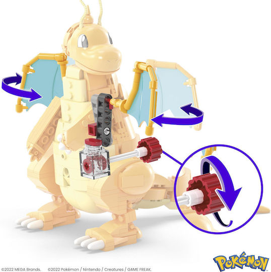 Mega Bloks Dragonite Bauklötze für 8+ Jahre 387 Stück