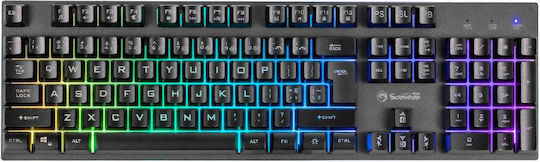 K604 Gaming Πληκτρολόγιο με RGB φωτισμό (Αγγλικό US)
