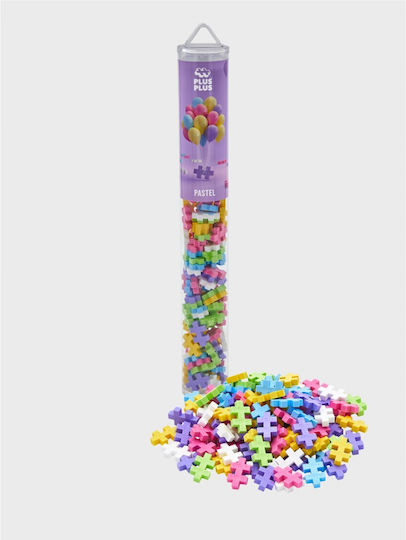 Plus Plus Τουβλάκια Pastel Mix για 5-12 Ετών 100τμχ
