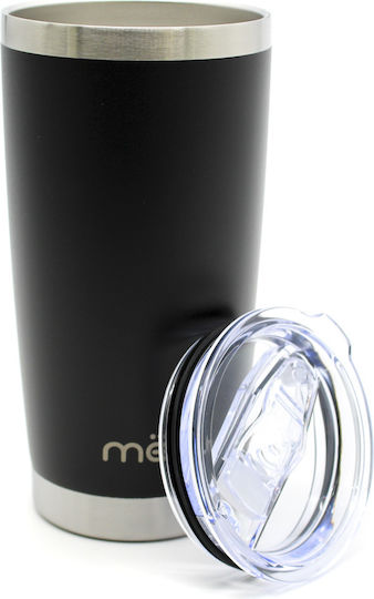 Mele Ποτήρι Θερμός 600ml Μαύρο