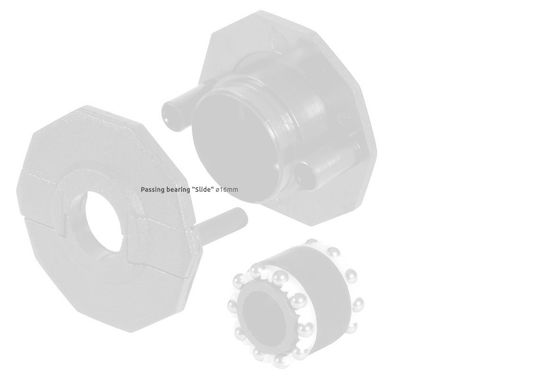 Nir Italia Passing Bearing Slide Passing Bearing Slide Spare part για Ποδοσφαιράκι Kitchenette for Table Football 1pcs