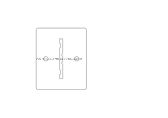 Nir Italia 7017 7017 Permalink για Ποδοσφαιράκι Brand Coin Acceptor Front Panel 1pcs