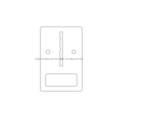 Nir Italia MR89 - For Token MR89 - For Token Permalink για Ποδοσφαιράκι Markenmünzprüfer-Frontplatte 1Stück