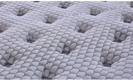 Cosmostrom Lusso Grey Single Ergonomic Mattress 100x200x30cm with Independent Springs