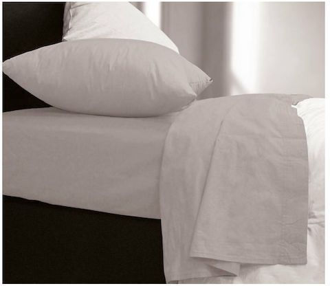 Nef-Nef Homeware Super-Doppel 240x270cm Basic 726 Light Grey