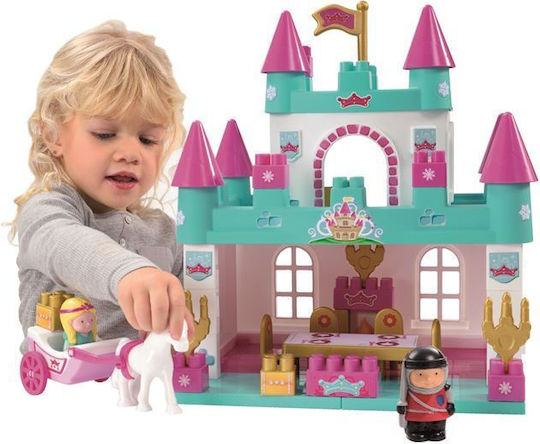 Ecoiffier Τουβλάκια Castle για 1.5+ Ετών 58τμχ
