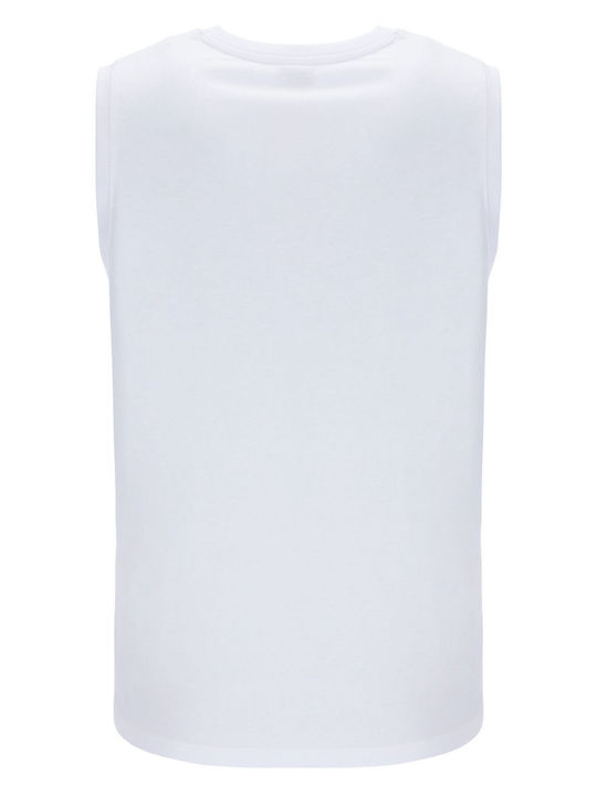 Russell Athletic Singlet Ανδρική Μπλούζα Αμάνικη White