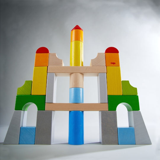 Haba Building Blocks Basic Pack Multicolored for 1 Plus Year 28 Pieces