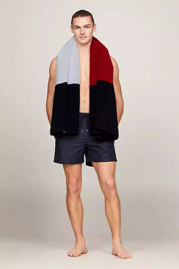 Tommy Hilfiger Global Stripe Desert Sky/White/Red 180x100εκ.