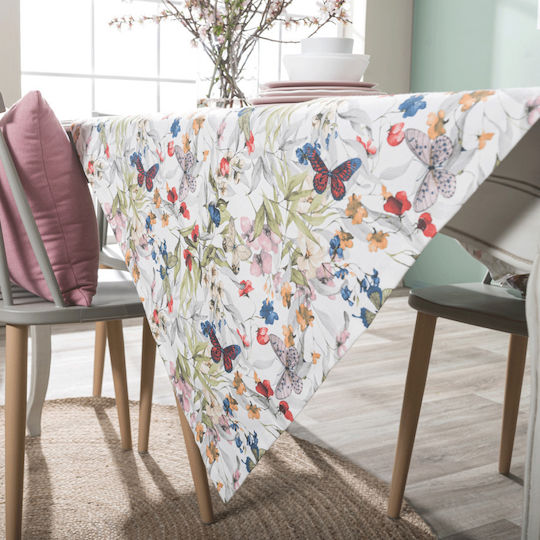 Teoran Easter Tablecloth Polyester 90x90cm