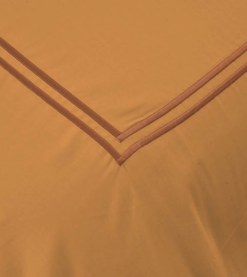 Anna Riska Classico 2 Σετ Σεντόνια King Size 270x270εκ. Cinammon (4τμχ)