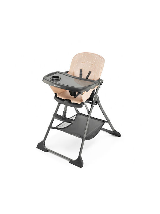 Kinderkraft Foldee Klappbarer Baby Hochstuhl Rosa