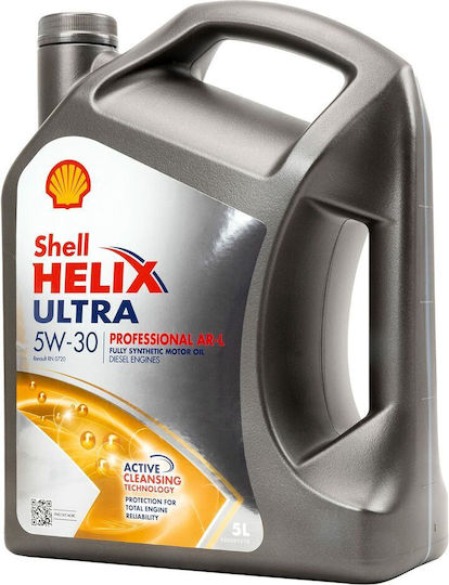 Shell Helix Ultra Professional AR Συνθετικό Λάδι Αυτοκινήτου 5W-30 5lt