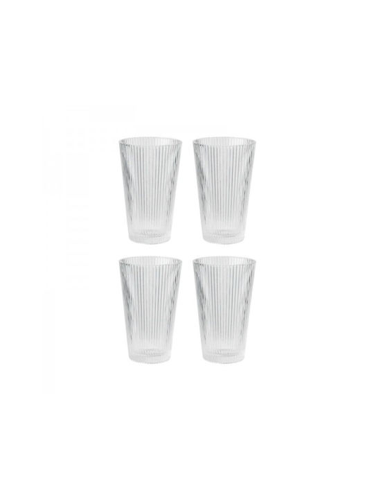 Stelton Set Gläser Cocktail/Trinken / Wasser / Bier, μπίρας aus Glas 350ml 4Stück