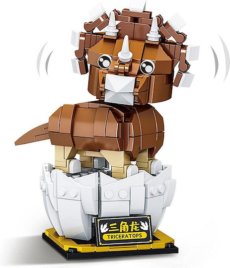 Andowl Triceratops Building Blocks for 6+ Years 288 Pieces