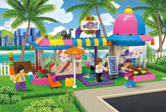 Blocki Building Blocks Ice Cream Stand for 6+ Years 243 Pieces