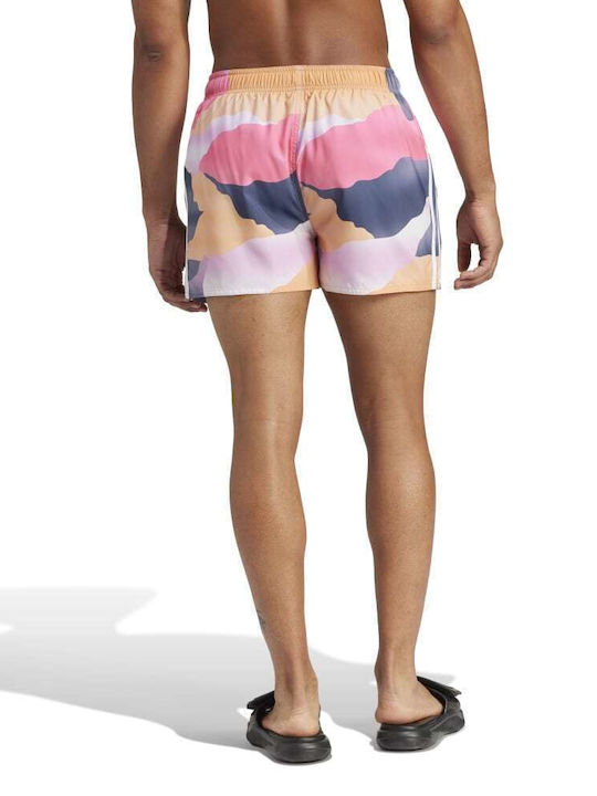 3-Stripes CLX Men's Swimwear Shorts White Camo