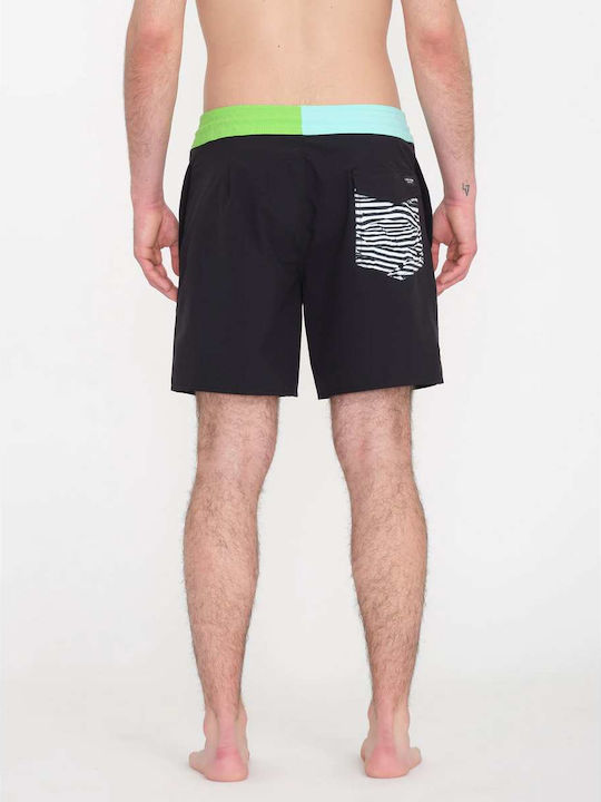 Volcom Men's Swimwear Bermuda Black