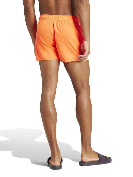 3-Stripes CLX Men's Swimwear Shorts Red Striped