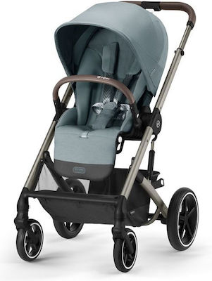Cybex Balios S Lux Verstellbar 3 in 1 Baby Kinderwagen Geeignet für Neugeborene Sky Blue