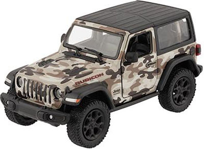 Goki Jeep Wrangler Mașinuță 1:34 Maro