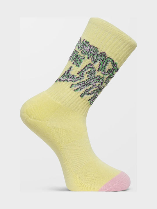 Volcom Tetsunori Чорапи Yellow 1Пакет