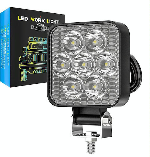 12-30v 12w 6000k 2.5 Inch Car Led Engineering Auxiliary Light White Light