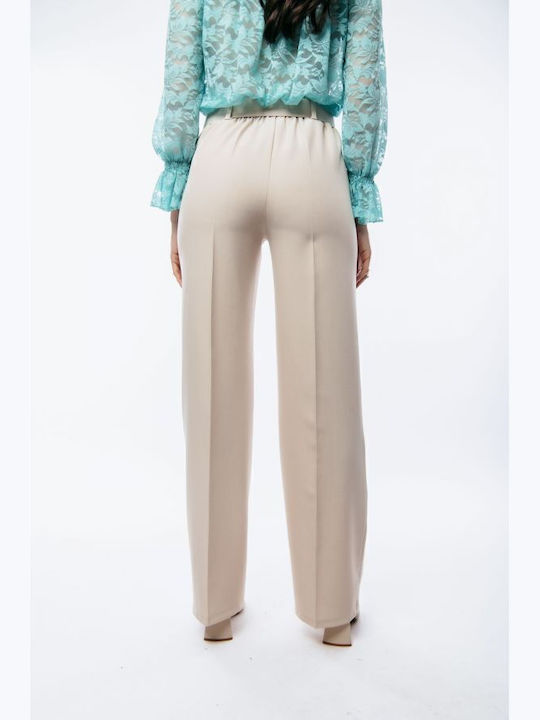 Femei Din material textil Pantaloni Beige