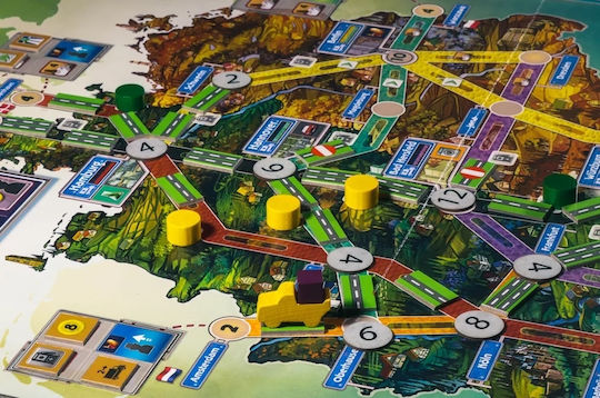 Настолна игра Autobahn за 1-4 играчи 14+ години (EN) Alley Cat Games