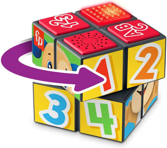 Fisher Price Куб за дейности Laugh Learn с музика и звуци за 9++ месеца