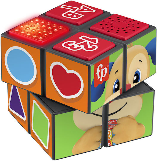 Fisher Price Куб за дейности Laugh Learn с музика и звуци за 9++ месеца