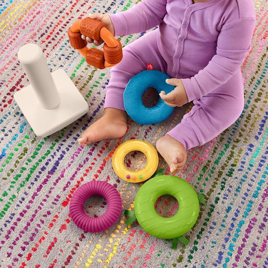 Fisher Price Sensory Pyramid Fabric Pyramid Toy For 6+ Months
