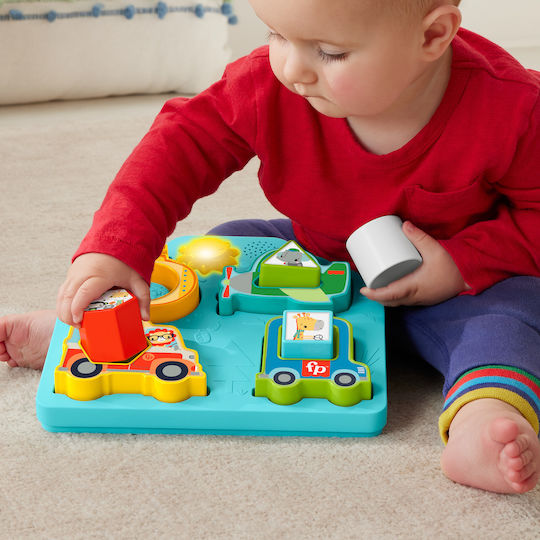 Fisher Price Jucărie de Sortare a Formelor Sortare Forme cu Sunete pentru 9++ Luni