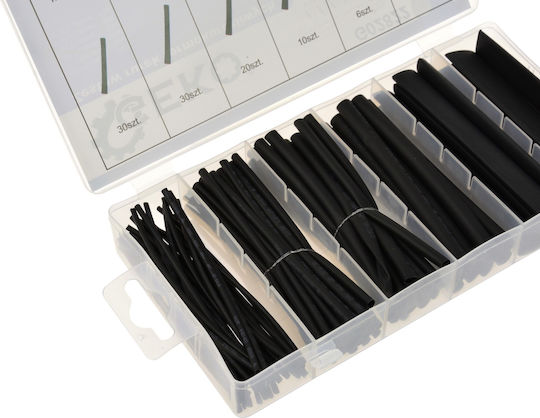 Geko Tub Termocontractabil Black 100buc G02822