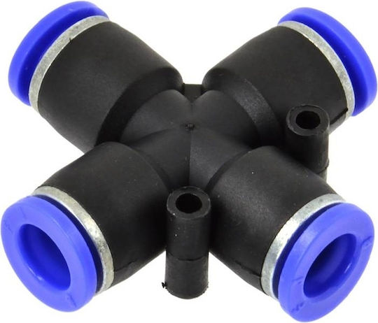 Geko G03053 Bewässerungsverbinder 10mm Blau