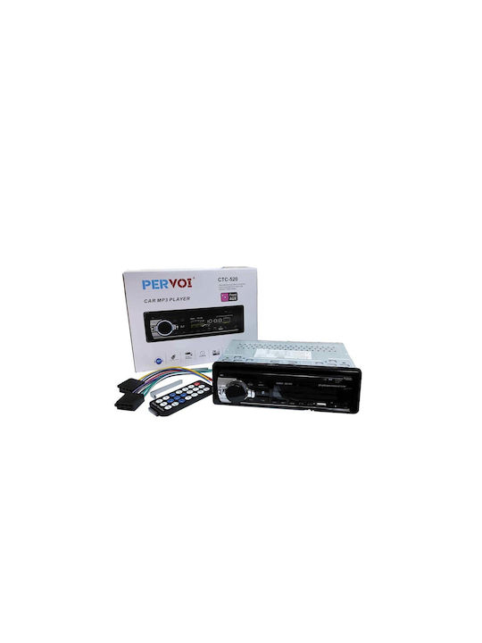 PerVoi Car Audio System 1DIN (Bluetooth/USB) CTC-520